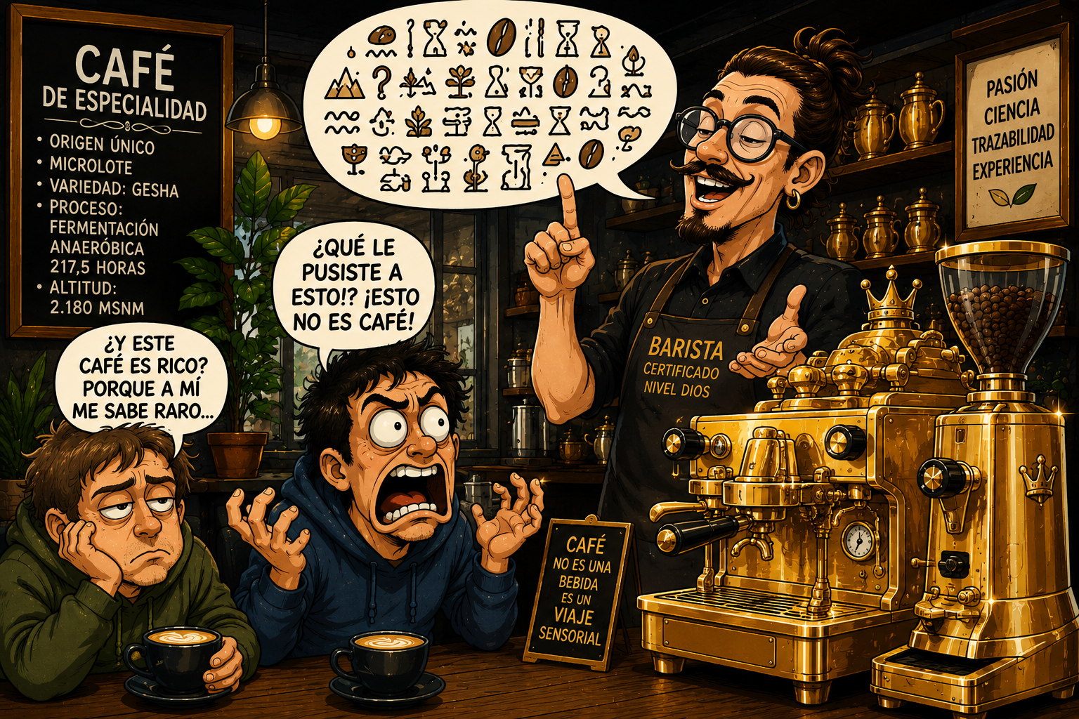 El cappuccino lima y el espresso limonada (y cómo algunos están confundiendo a Chile y sus negócios con un laboratorio sensorial)