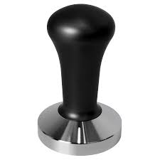 TAMPER NEGRO MANGO DE ALUMINIO 58 MM