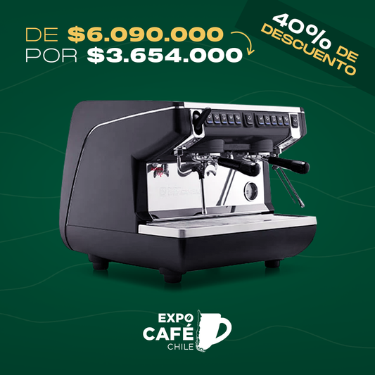Maquina Nuova Simonelli Modelo Appia Life Compact 2 Grupos