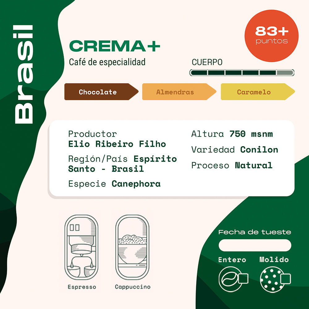 Café Brasil Crema Plus